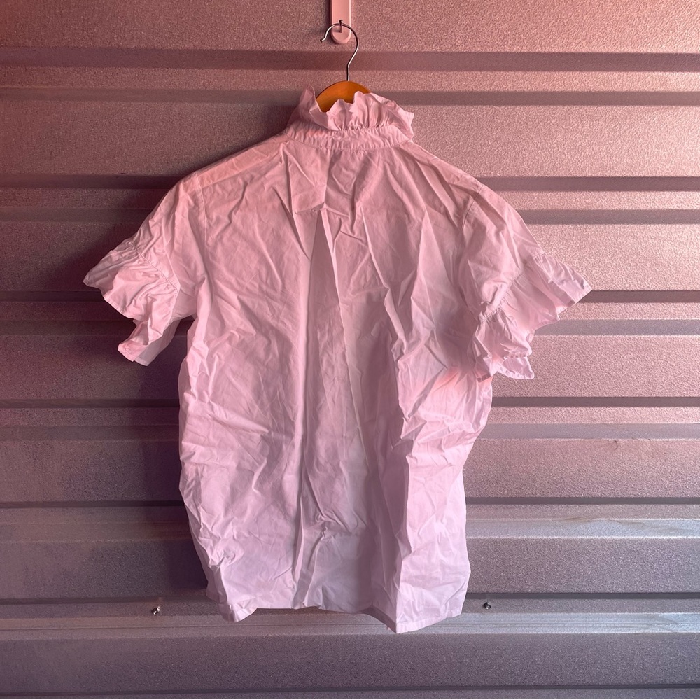 MILLE Vanessa Ruffled Button-Up Shirt - Picture 6 of 7
